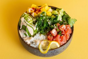 receta poke bowl atun