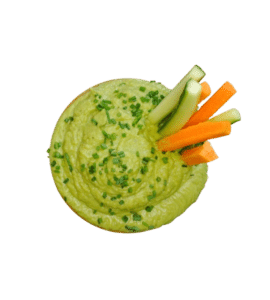 Guacamole con crudités