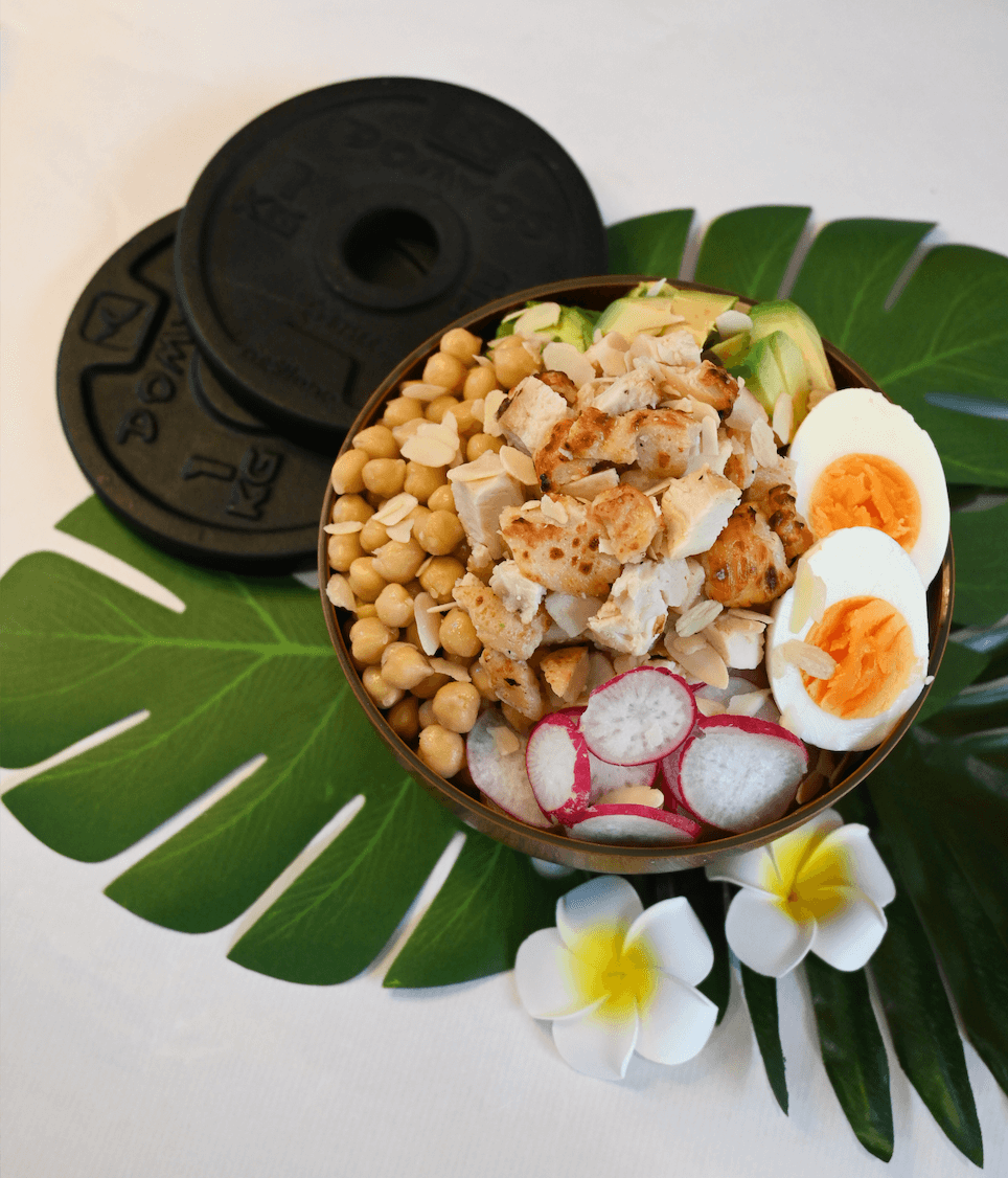 Poké proteico